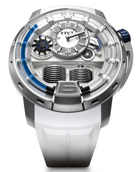 Review Replica HYT h1-iceberg 148-TT-11-BF-RW watch